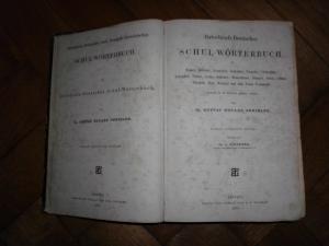 antiquarisches Buch – Dr. Gustav Eduard Benseler – Schul-Wörterbuch Griechisch-Deutsch /Deutsch-Griechisch 1879