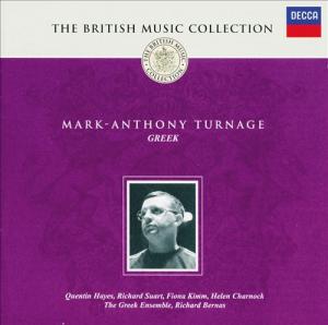 Turnage: Greek / Hayes, Suart, Kimm, Charnock, Creek Ensemble, Bernas