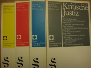 Kritische Justiz 1987/ Hefte 1-4 (kompletter Jahrgang)