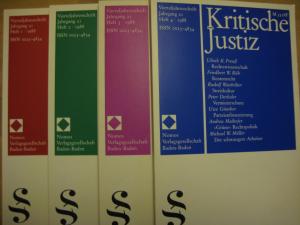 Kritische Justiz 1988/ Hefte 1-4 (kompletter Jahrgang)