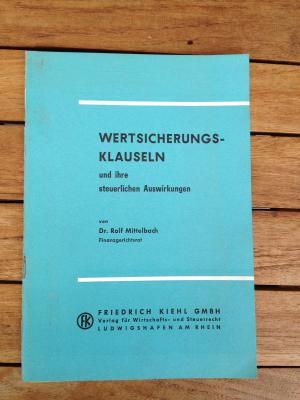 Wertsicherungsklauseln und ihre steuerlichen Auswirkungen