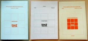 POD. Prüfung optischer Differenzierungsleistungen (bestehend aus Testmappe, Buch Handanweisung, 20 Testhefte)