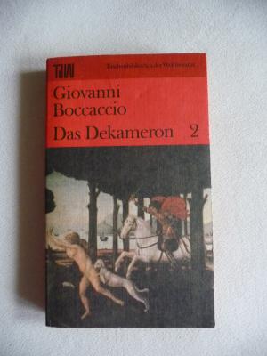 gebrauchtes Buch – Giovanni Boccaccio – Das Dekameron 2