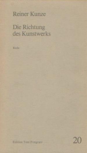 Die Richtung des Kunstwerks. Rede.