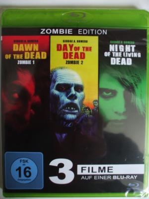 neuer Film – George A. Romero – 3x Zombie - Dawn of the Dead, Day of the Dead, Night of the Living Dead