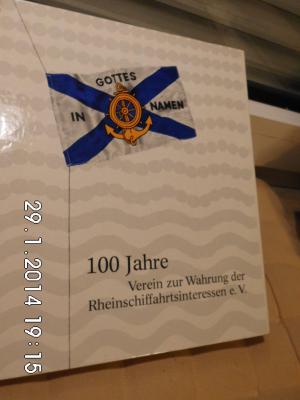 gebrauchtes Buch – Kaspar Dütemeyer – 100 Jahre Verein zur Wahrung der Rheinschiffahrtsinteressen e.V.