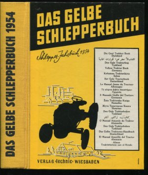 Das gelbe Schlepperbuch. Schlepper-Jahrbuch 1954