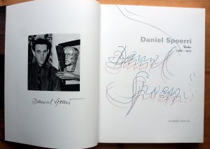 Daniel Spoerri Werke 1960-2001 - von SPOERRI SIGNIERT !