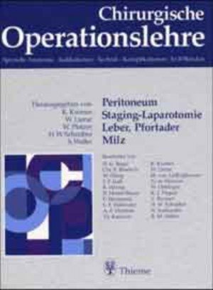 Chirugische Operationslehre Band 5 Peritoneum Staging-Laparotomie Leber Pfortader Milz im Schuber