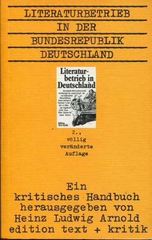 Literaturbetrieb in der Bundesrepublik Deutschland