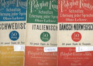 Polyglott-Kuntze: Schnellste Erlernung jeder Sprache. Ohne Lehrer. Dänisch-Norwegisch