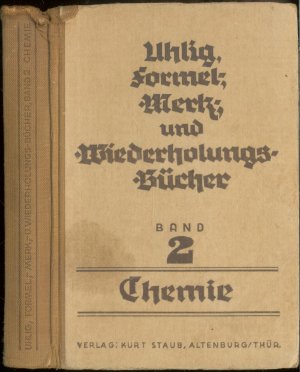 Formel-, Merk- und Wiederholungsbücher - Band 2: Chemie