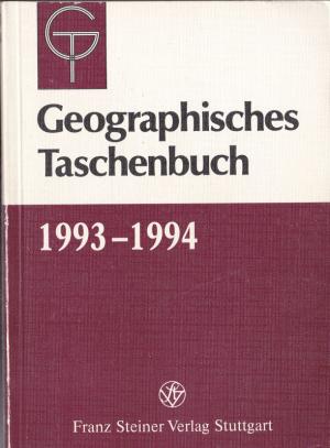 Geographisches Taschenbuch 1993-1994 - Ehlers, E (ed)