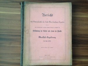 Bericht der vom Gemeinderathe der Stadt Wien berufenen Experten über das vom Stadtbauamte verfaßte technische Elaborat, betreffend die Bestimmung der […]