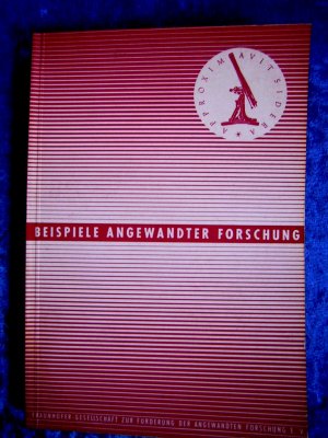 antiquarisches Buch – "Beispiele angewandter Forschung (1961)"