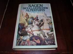 antiquarisches Buch – Gustav Schwab Für die Jugend bearbeitet von Hermann Jahnke – Die schönsten Sagen des klassischen Altertums - Mit Vollbildern und Federzeichnungen