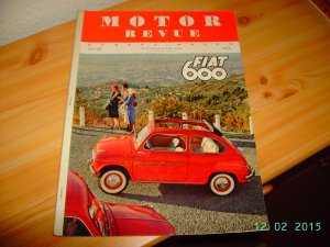 Motor Revue - Europa-Motor - Heft 28 - Winterausgabe 1958 - Test Mercedes-Benz 220 S Carbiolet