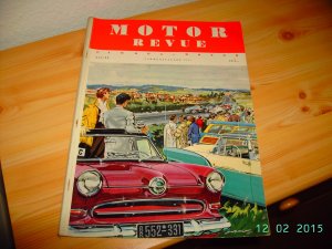 Motor Revue - Europa-Motor - Heft 14 - Sommerausgabe 1955 - Test Ford Thunderbird