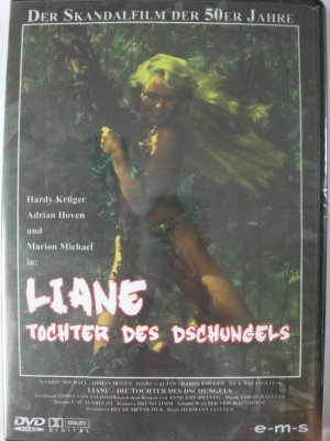 neuer Film – Liane Tochter des Dschungels - Hardy Krüger, Dschungel Afrika, Wilde Eingeborene - Skandalfilm der 50er