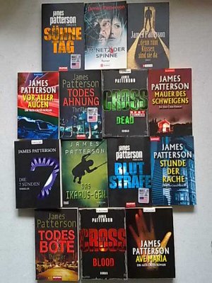 14 X James Patterson - Sühnetag + Im Netz der Spinne + ...denn zum Küssen sind sie da + Vor aller Augen + Todesahnung + Dead + Mauer des Schweigens + […]