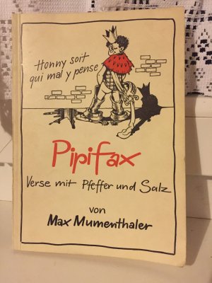 antiquarisches Buch – Mumenthaler Max – Pipifax