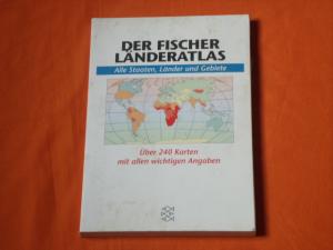 gebrauchtes Buch – Der Fischer Länderatlas. Alle Staaten, Länder und Gebiete.