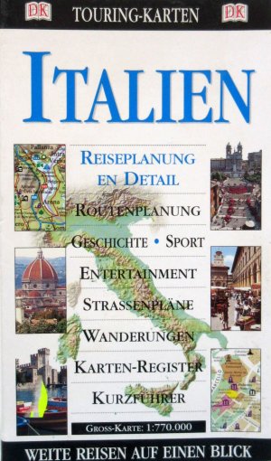 gebrauchtes Buch – Italien - DK Touringkarten