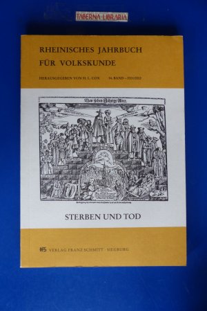 gebrauchtes Buch – Cox H.L – Sterben und Tod