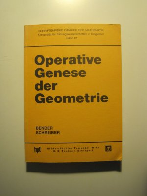 Operative Genese der Geometrie