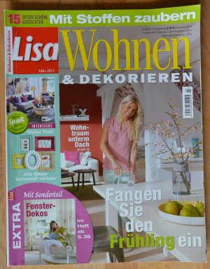 gebrauchtes Buch – Zeitschrift Lisa März 2013