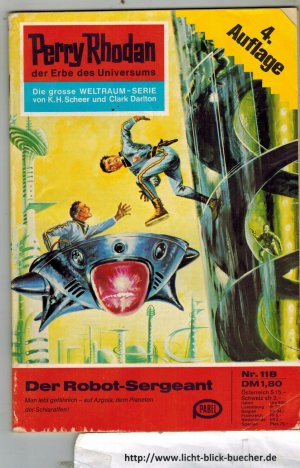 PERRY RHODAN NR 118 1.AUFLAGE ZUSTAND 2!! 
