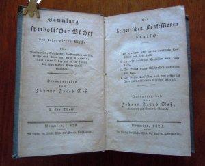 Sammlung symbolischer Bücher der reformirten Kirche für Presbyterien, Schullehrer, Confirmanden und Alle, welche eine Union auf dem Grunde der heilsamen […]