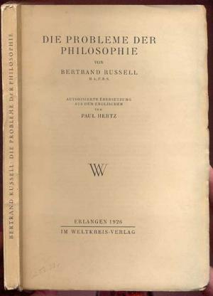 Die Probleme der Philosophie
