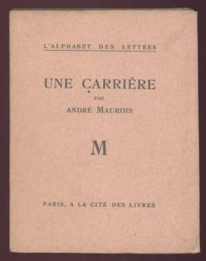 Une carriere - "M". L'alphabet des letters. nummeriertes Exemplar; No 304. Lagen noch nicht beschnitten