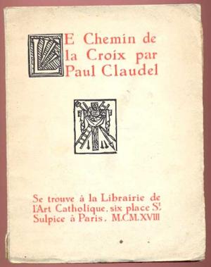 Le Chemin de la Croix. Avec des bois graves av canif par Jean Marchand