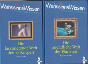 gebrauchtes Buch – Nick Arnold – 2 Bücher Wahnsinnswissen Die faszinierende Welt deines Körpers + Die unendliche Welt der Planeten