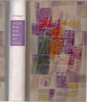 antiquarisches Buch – Marion Mill Preminger – Alles was ich will - ist Alles