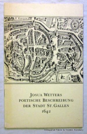 Josua Wetters poetische Beschreibung der Stadt St