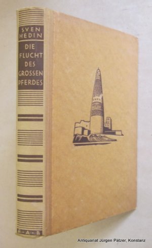 antiquarisches Buch – Sven Hedin – Die Flucht des Großen Pferdes