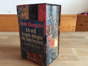 gebrauchtes Buch – Victor Klemperer – Ich will Zeugnis ablegen bis zum letzten