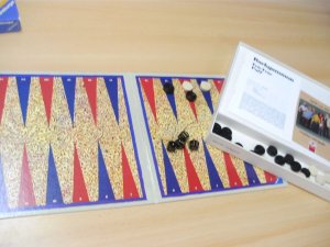 gebrauchtes Spiel – Backgammon  Tric Trac  Puff