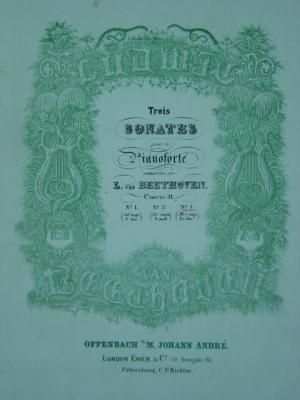 Sonates pour Pianoforte., 10 Sonaten in einem Album. Ausgabe für Klavier zu 2 Händen.