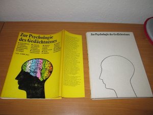 Zur Psychologie des Gedächtnisses