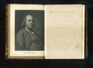 Franklin, Benjamin. Sein Leben von ihm selbst beschrieben. Mit einem Vorwort von Berthold Auerbach u. hist.-polit.Einleitung von Friedrich Knapp