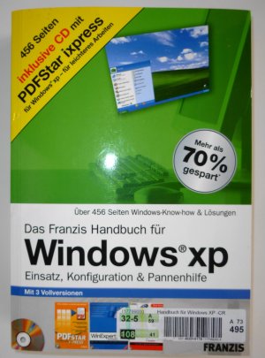 Das Francis Handbuch für Windows XP. Einsatz, Konfiguration & Pannenhilfe