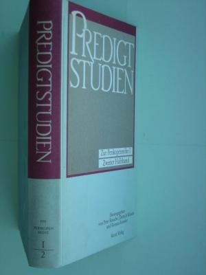 Predigtstudien für das Kirchenjahr 1991/92., Perikopenreihe II - Erster Halbband. (1.12.91 1.Advent - 17.4.92 Karfreitag).