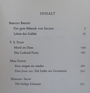 antiquarisches Buch – Spectaculum - sieben moderne Theaterstücke