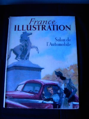 France Illustration Salon de l'Automobile 1947