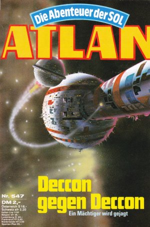 Atlan - Nr. 547 - Deccon gegen Deccon [ 1. Auflage ]