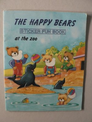 gebrauchtes Buch – The Happy Bears at the Zoo (Sticker Fun Book)